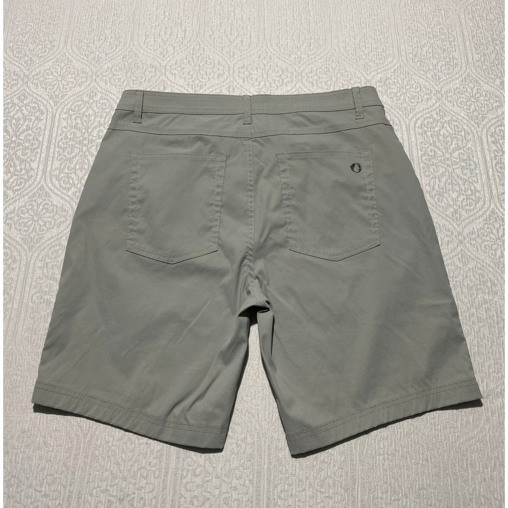 The American Outdoorsman Mens Gray Performance Hiking Shorts Size 36 Stretch